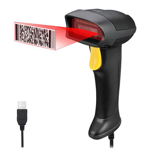 Barcode scanners with 2D imaging technology can read both linear barcodes and QR codes used in modern inventory systems.