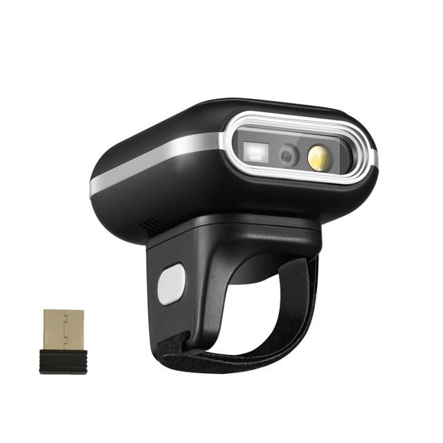A barcode scanner at receiving ties each item count directly to the purchase order it arrived on.