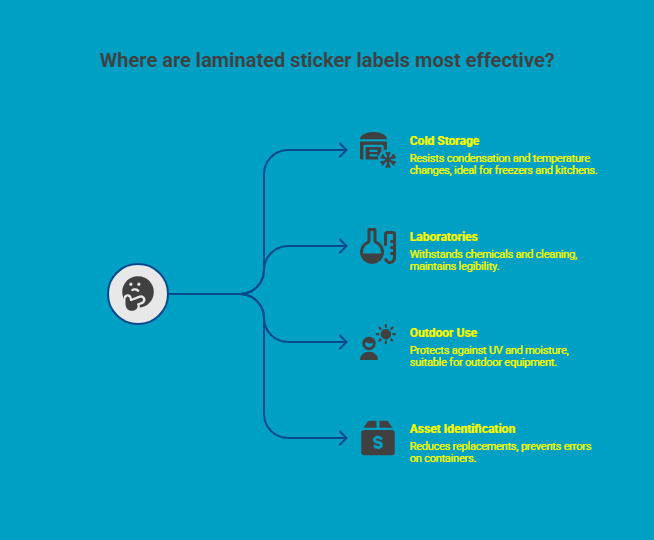 Infographic on What Makes Laminated Labels Different from Standard Labels Infographic on What Makes Laminated Labels Different from Standard Labels