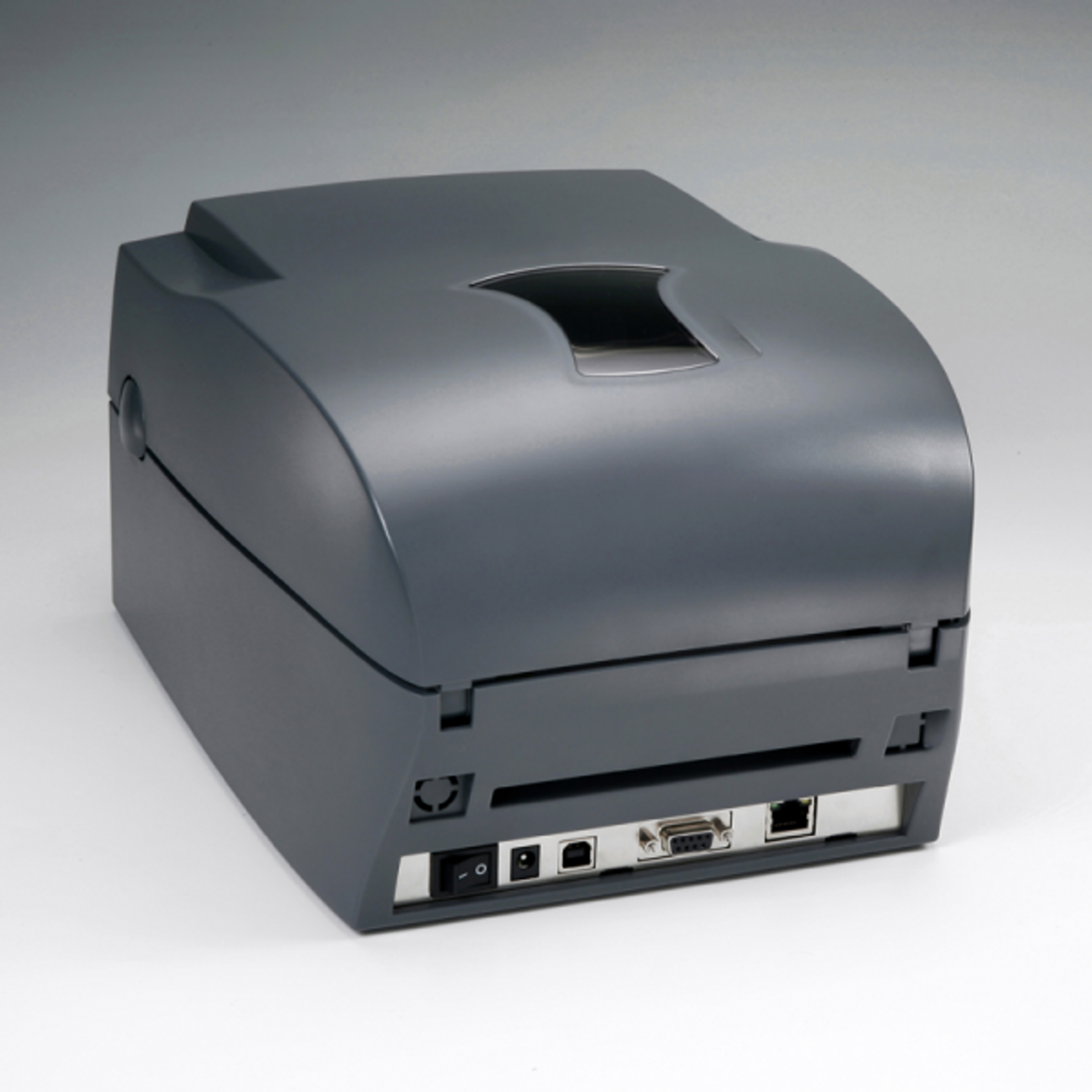 GoDEX desktop thermal label printer used for barcode label production