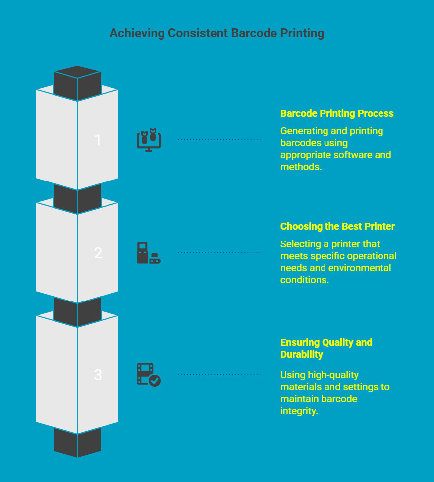 Infographic on How Barcode Labels Are Printed