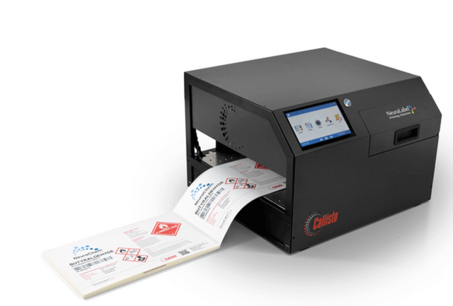 NeuraLabel Callisto high-speed commercial colour inkjet label printer