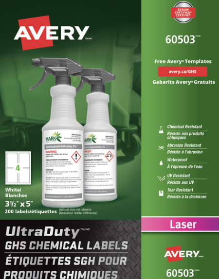 Fanfolded 3" x 2" Inkjet Matte Paper Labels 8000/Carton