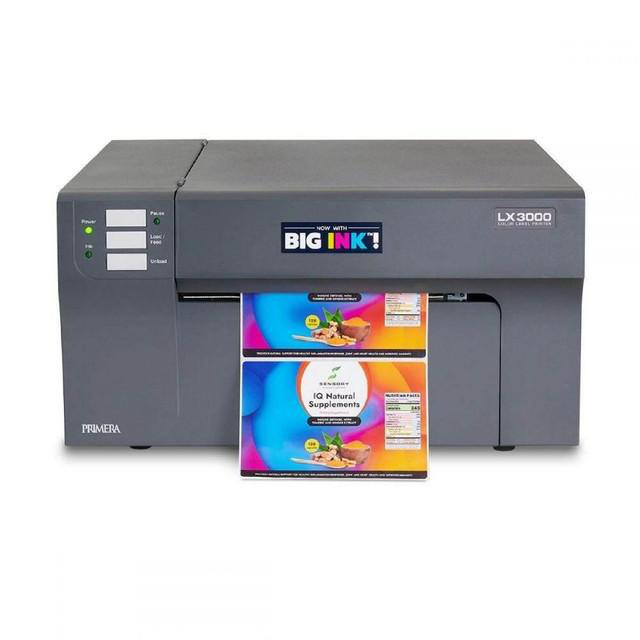 Inkjet printers excel at producing high-resolution, full-color labels, making them ideal for product packaging that requires intricate graphics and vibrant branding.