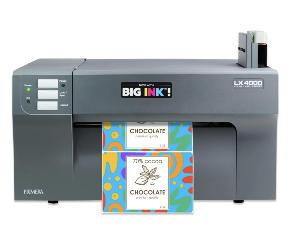 Primera LX4000 colour label printer