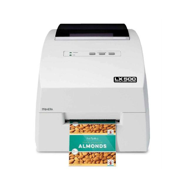 High-capacity colour label printers support multiple label sizes and media types for flexible product labelling needs.