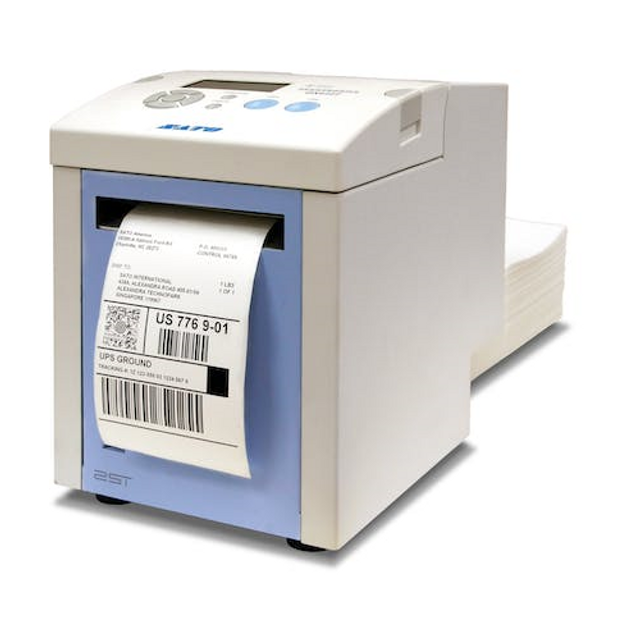 SATO GY412 dual-sided thermal shipping label printer