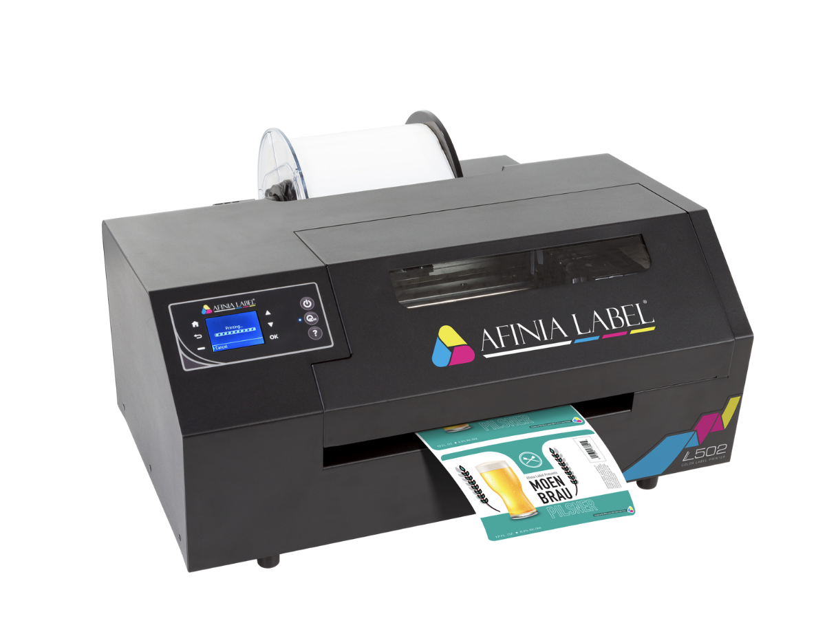 Afinia L502 Color Label Printer with Pigment Inks