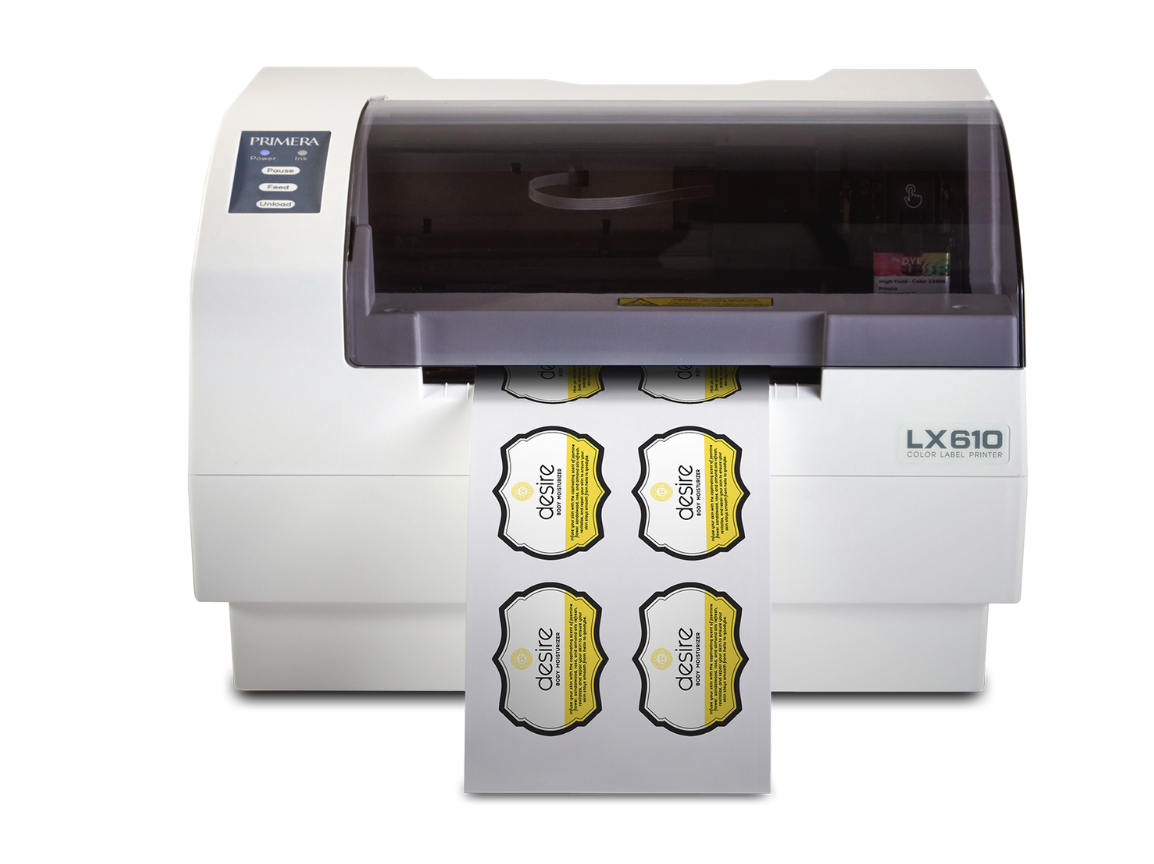 Primera LX610 Color Label Printer with Cutter and Pigment Ink