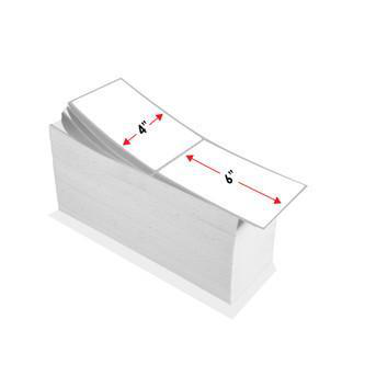 A pile of matte paper for thermal transfer labels