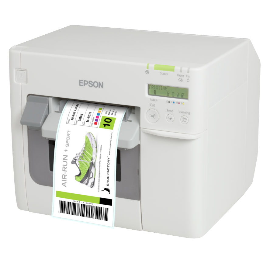 Finance your Epson TM-C3500 GHS color label printer from DuraFastlabel.ca