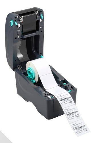 TSC TTP-225 thermal transfer printer kit for automotive oil change labels