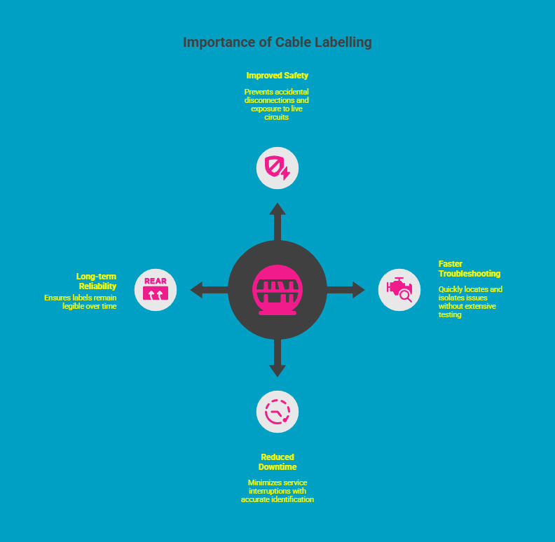 Infographic on Why Is It Important to Know How to Label Cables Properly