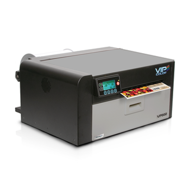 VIPColor VP500 colour label printer for small to mid-volume printing needs.