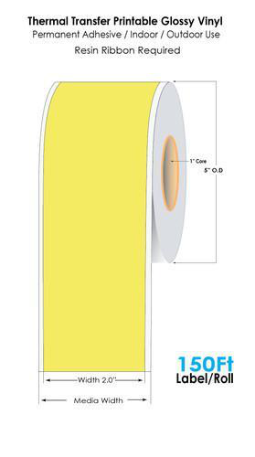 Vinyl labels are flexible and conform easily to curved or irregular surfaces while maintaining durability in outdoor or high-contact environments.