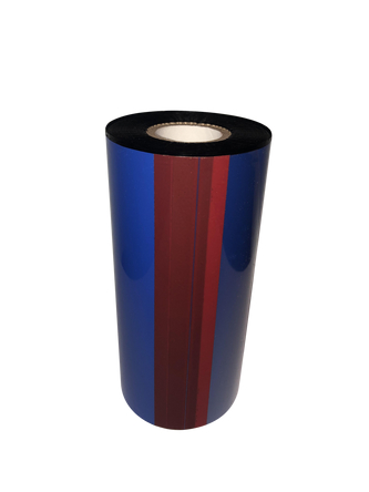 Resin ribbons are used with synthetic labels to achieve high resistance to heat, chemicals, and abrasion.